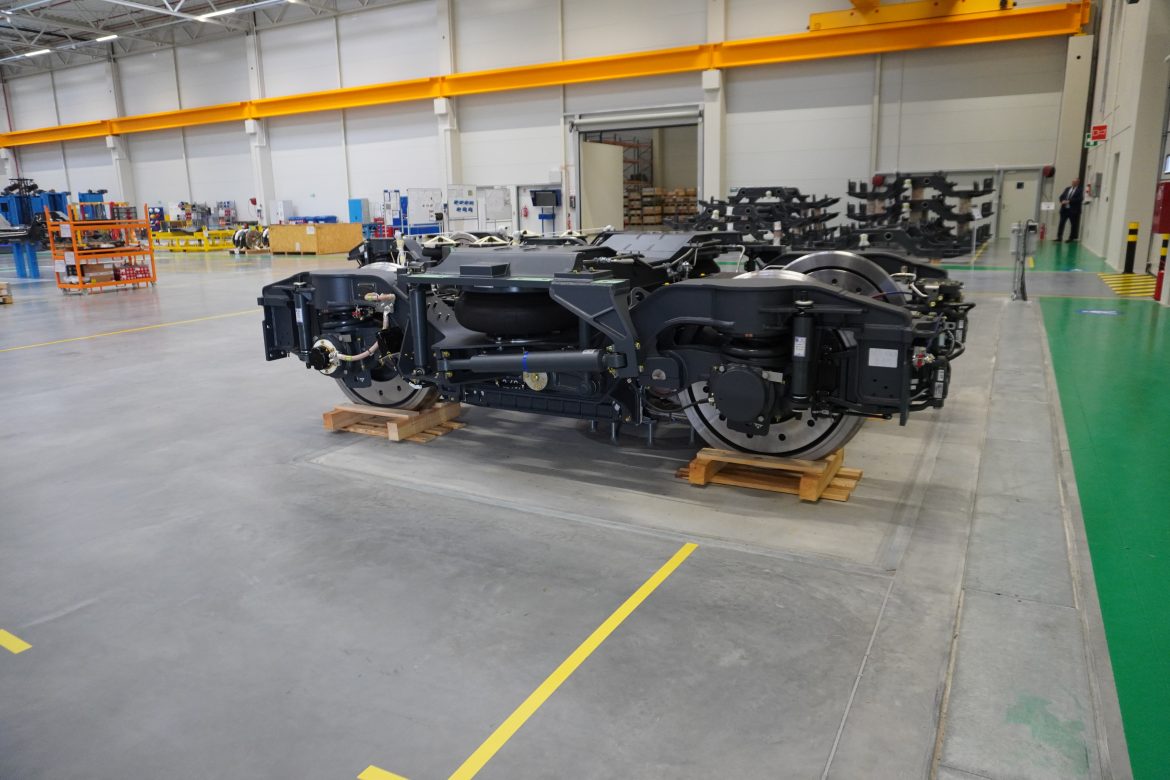 Alstom, Otwarcie fabryki wózków kolejowych w Nadarzynie
