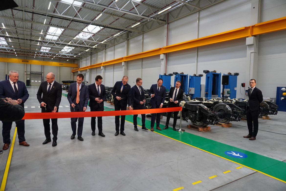 Alstom, Otwarcie fabryki wózków kolejowych w Nadarzynie