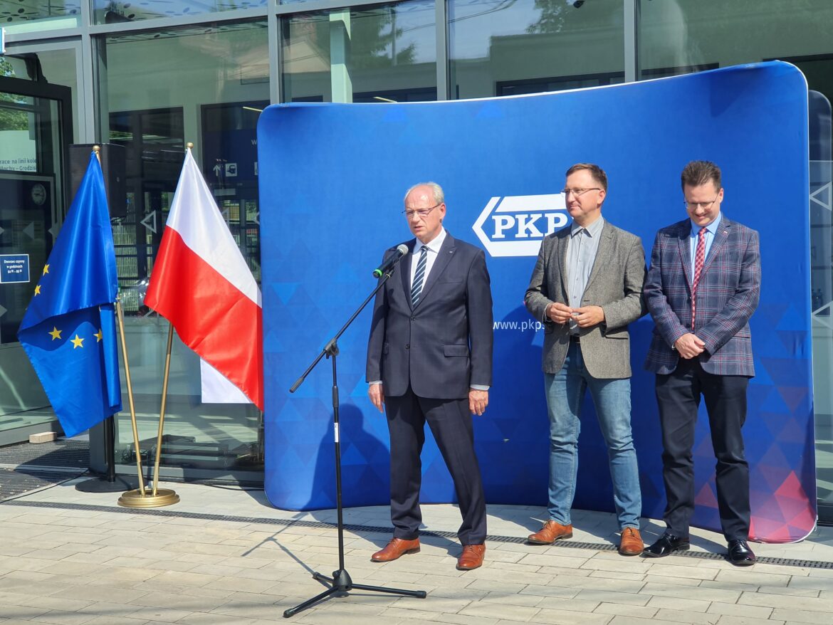 Dworzec w Milanówku otwarty! 2 fot. PKP S.A.