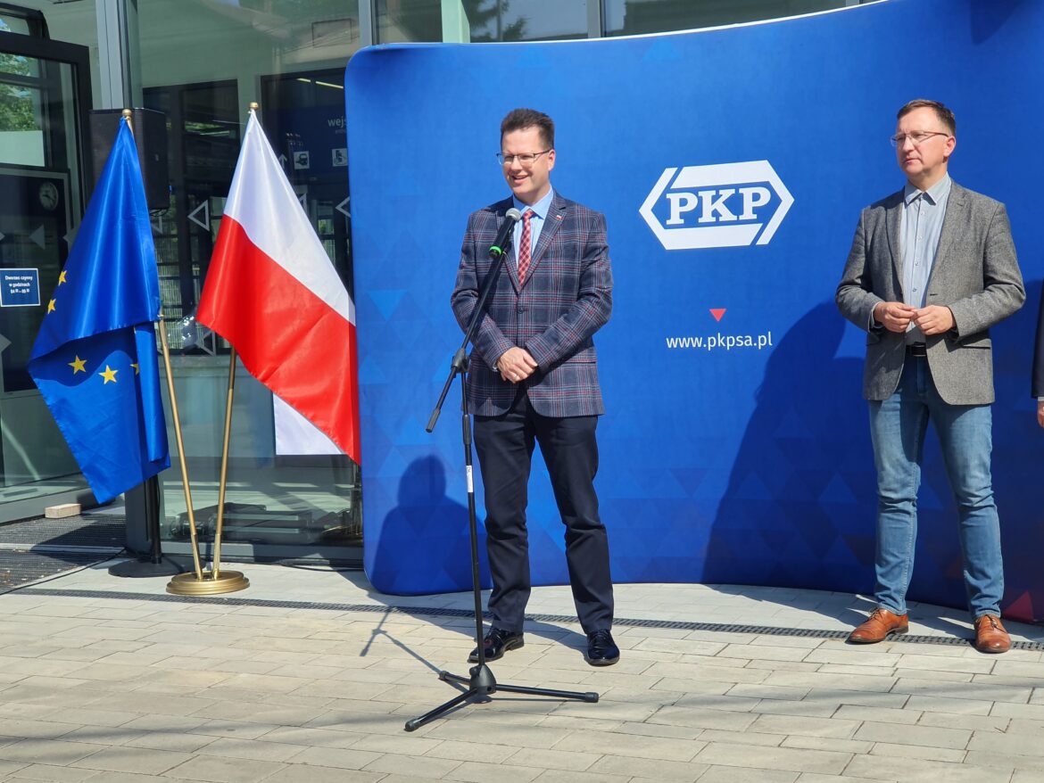 Dworzec w Milanówku otwarty! 2 fot. PKP S.A.