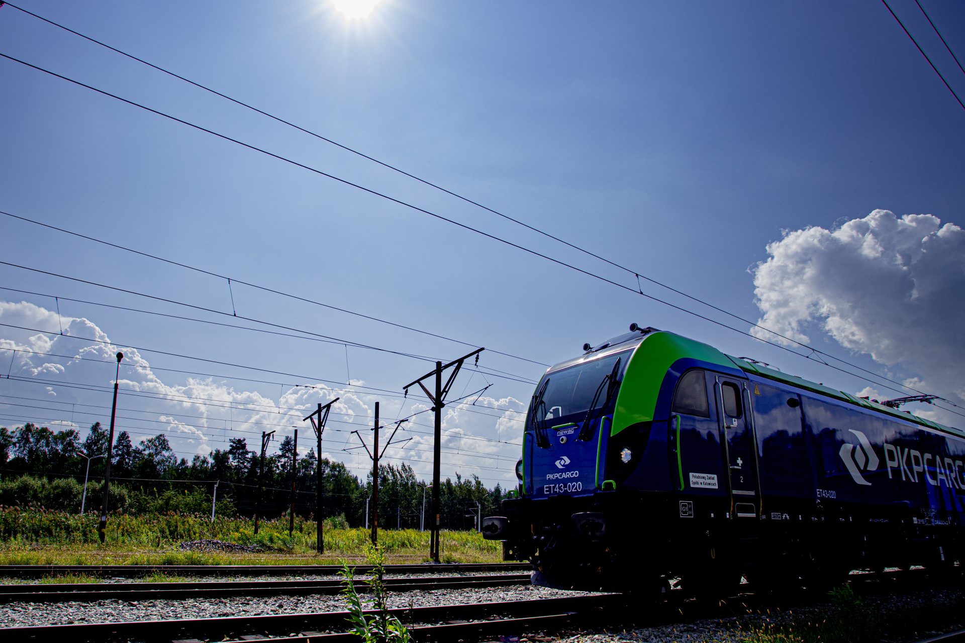 Szyny jadą i płyną do Ystad