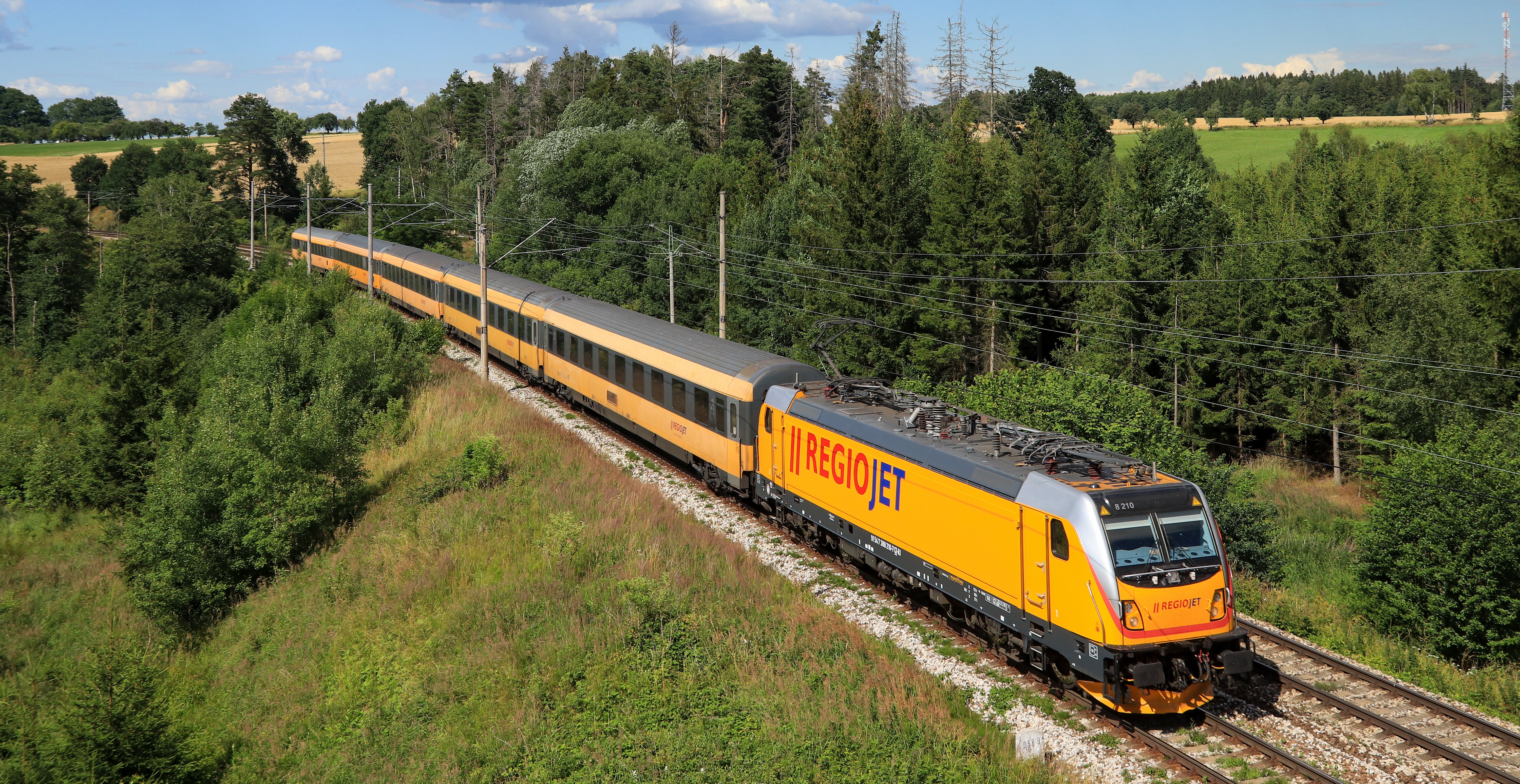 RegioJet po Polsce i za granicę