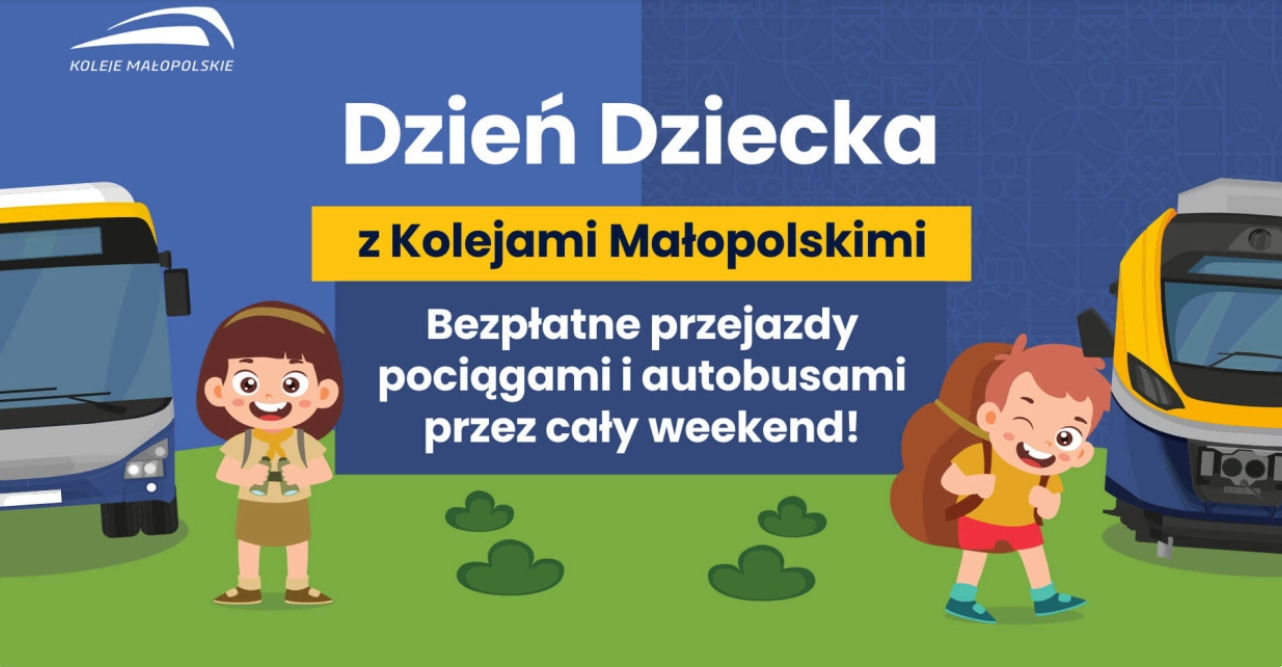 Bezpłatny weekend z Kolejami Małopolskimi