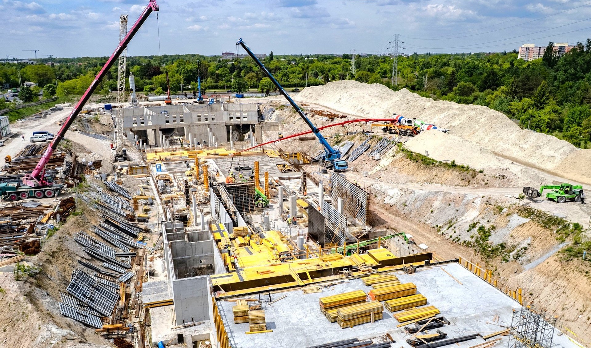 Tunel w Łodzi rośnie w oczach