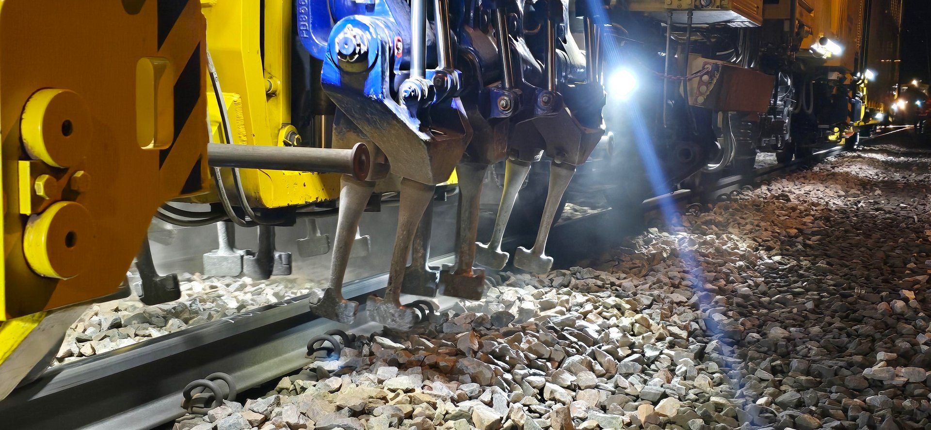 Nocna praca na trójmiejskich torach