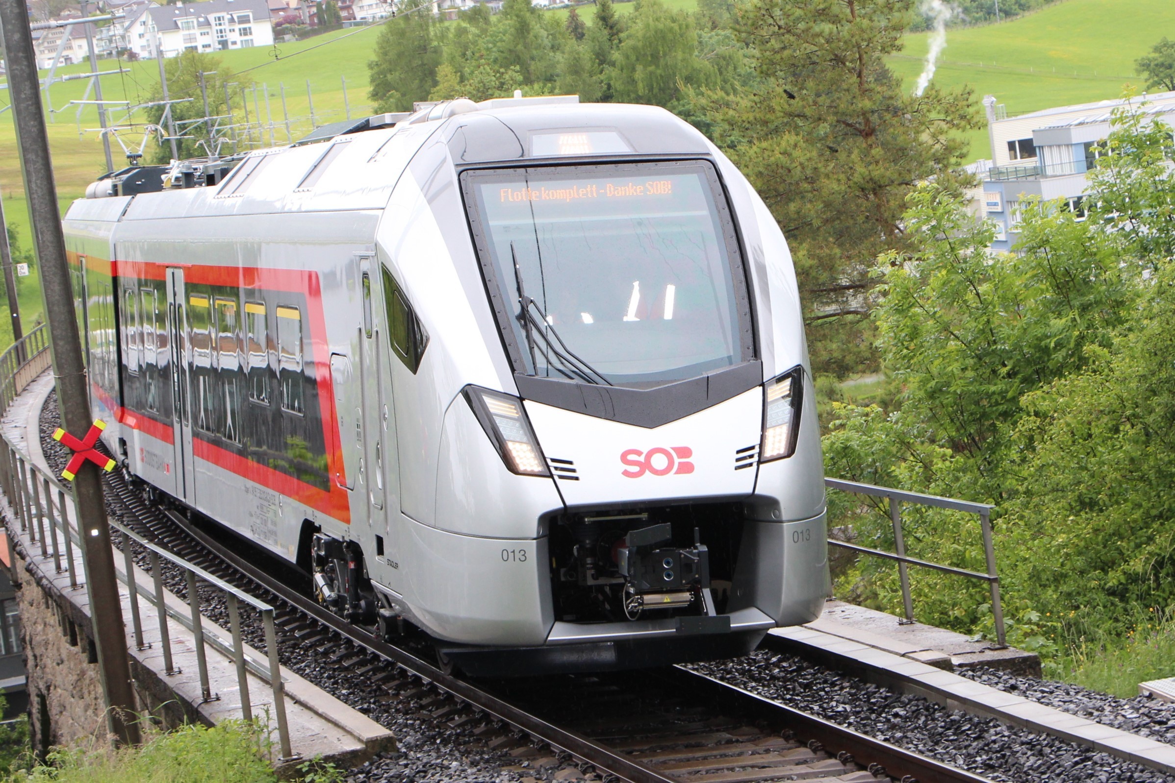 Ostatni pociąg Stadlera dla Südostbahn