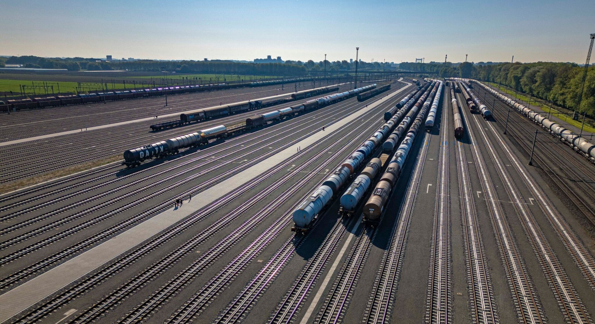 Automatyczna obsługa portowych pociągów