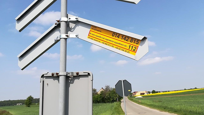 Naklejka, która chroni przed wypadkami