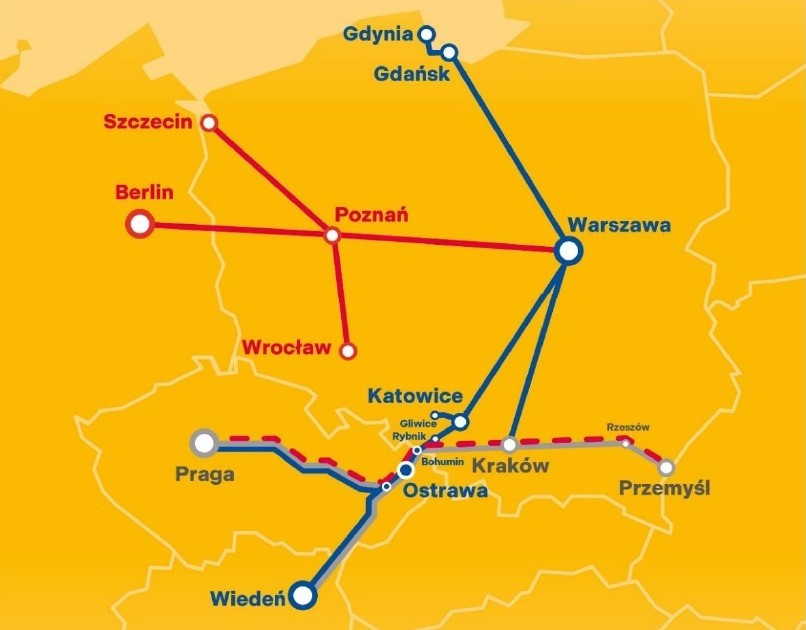 RegioJet rozszerzy siatkę połączeń w Polsce