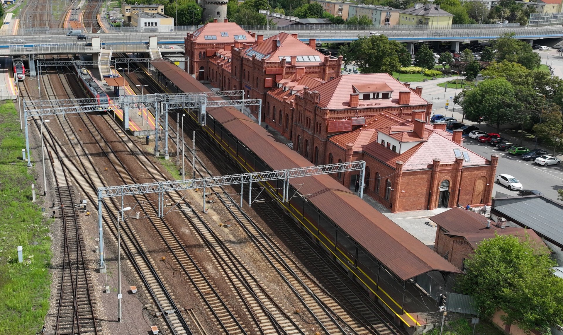 Informacja i monitoring na stacji Skierniewice