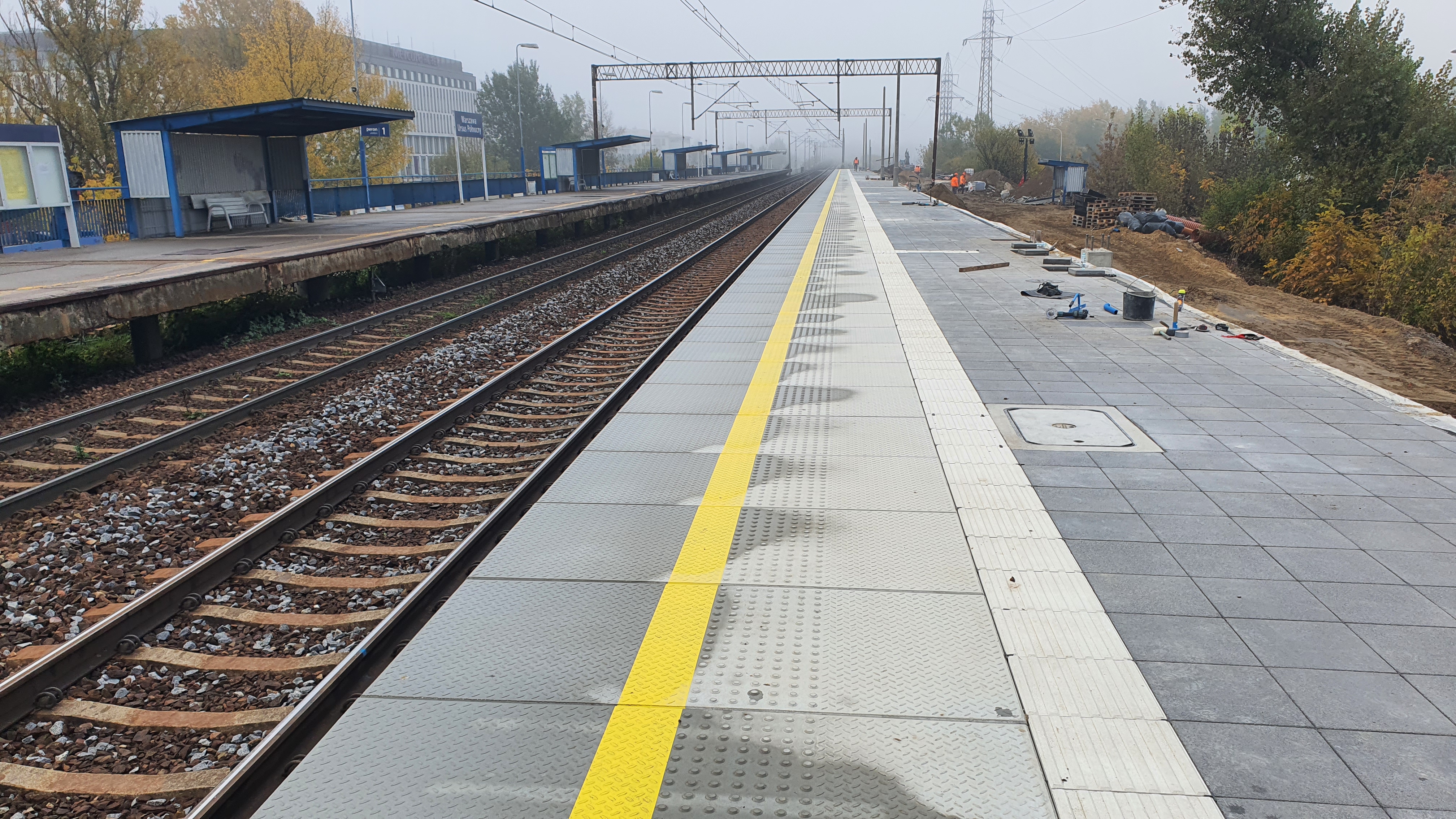 Peron w Ursusie prawie gotowy