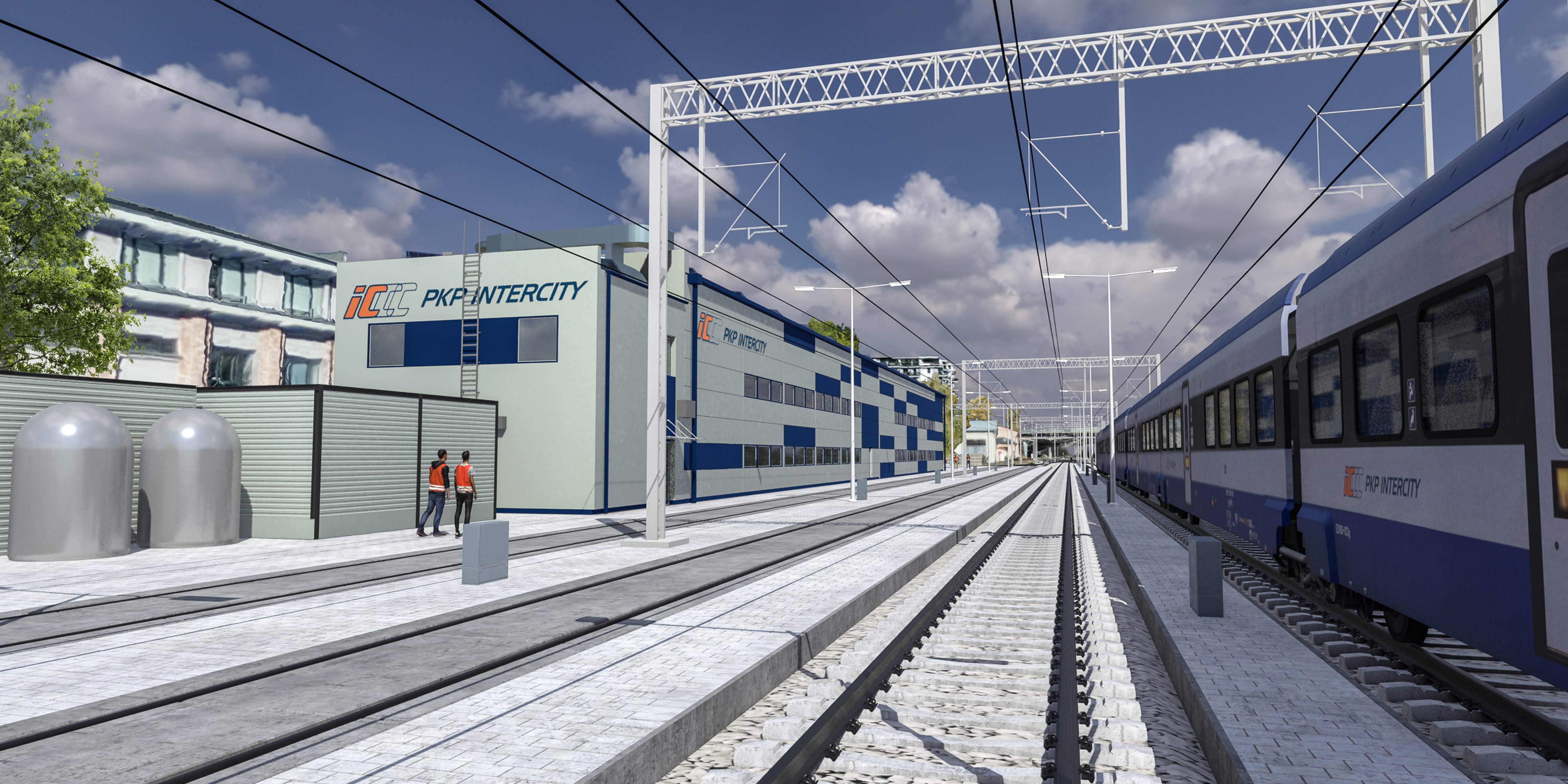 Intop zbuduje bazę PKP Intercity