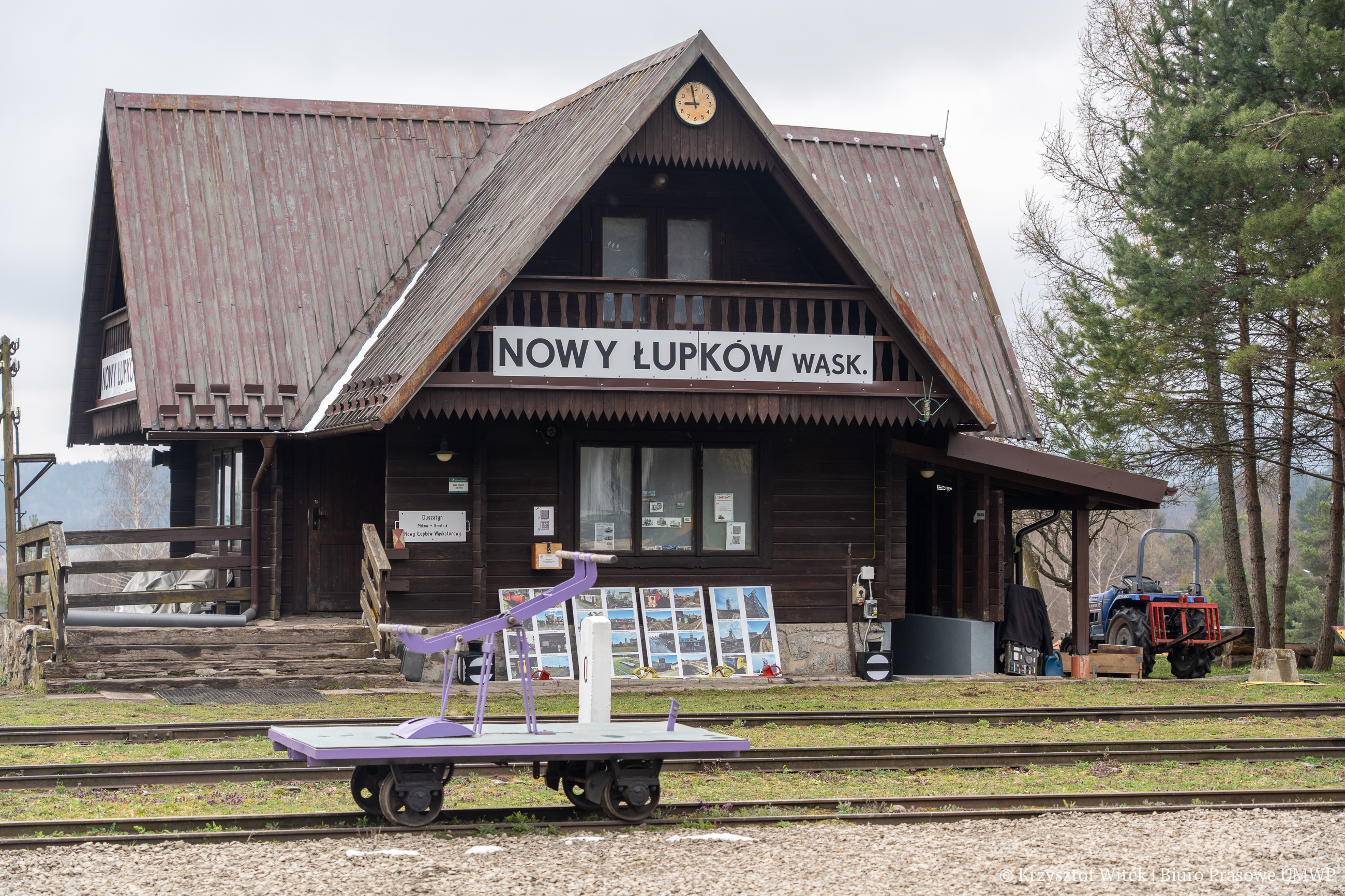 Kolej na zmiany w Łupkowie