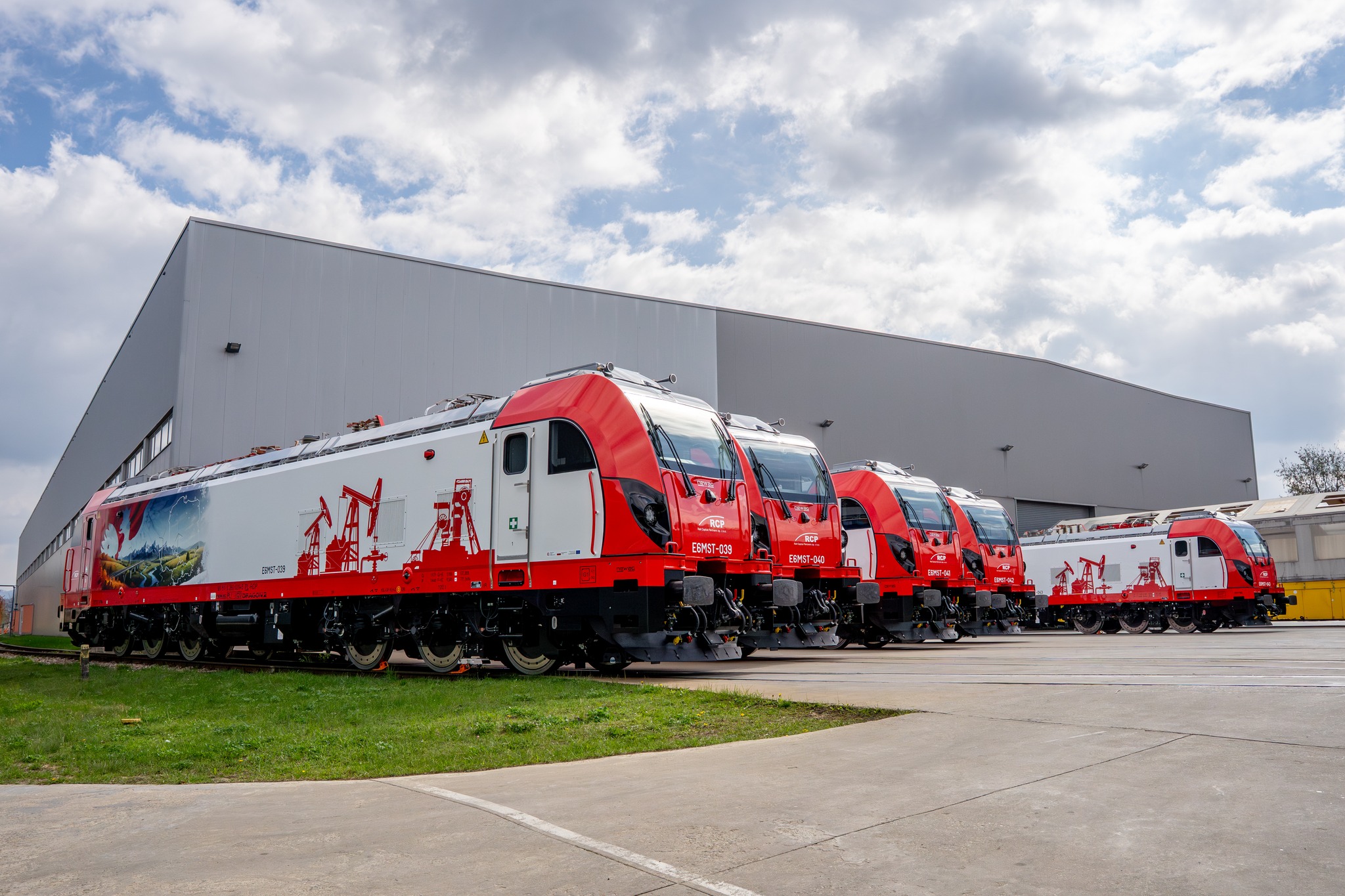 Elektrowozy Dragon 2 dla RCP