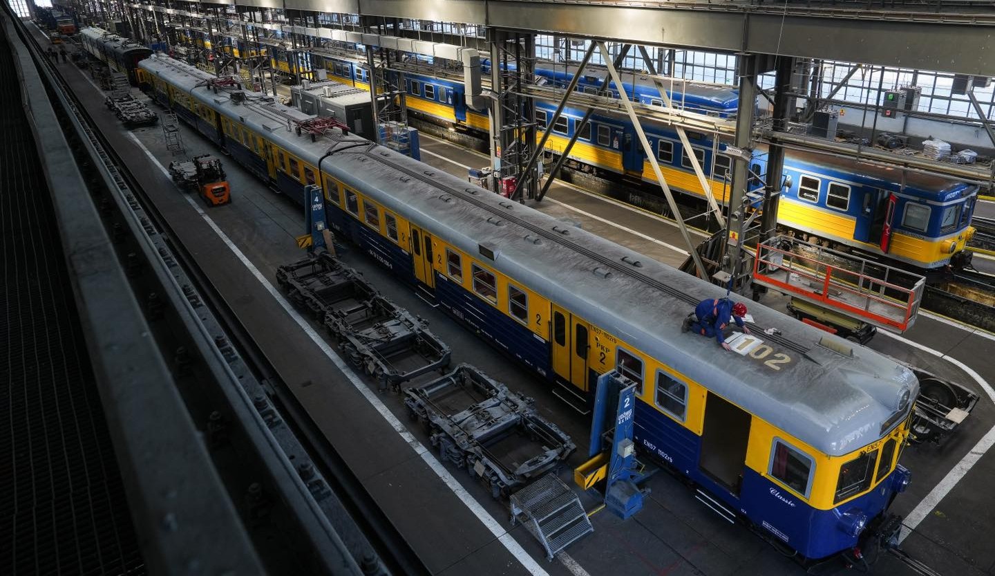 Numery pociągów PKP SKM będą na dachach