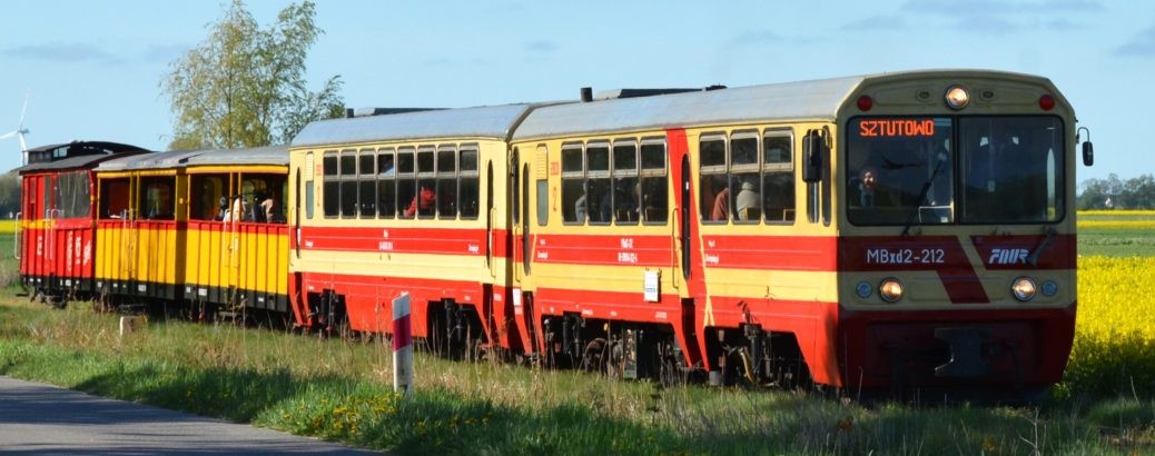 Pierwsze sezonowe kursy żuławską kolejką