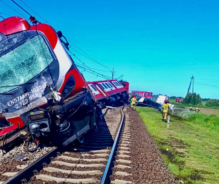 Tragiczny wypadek kolejowy koło Rogoźna