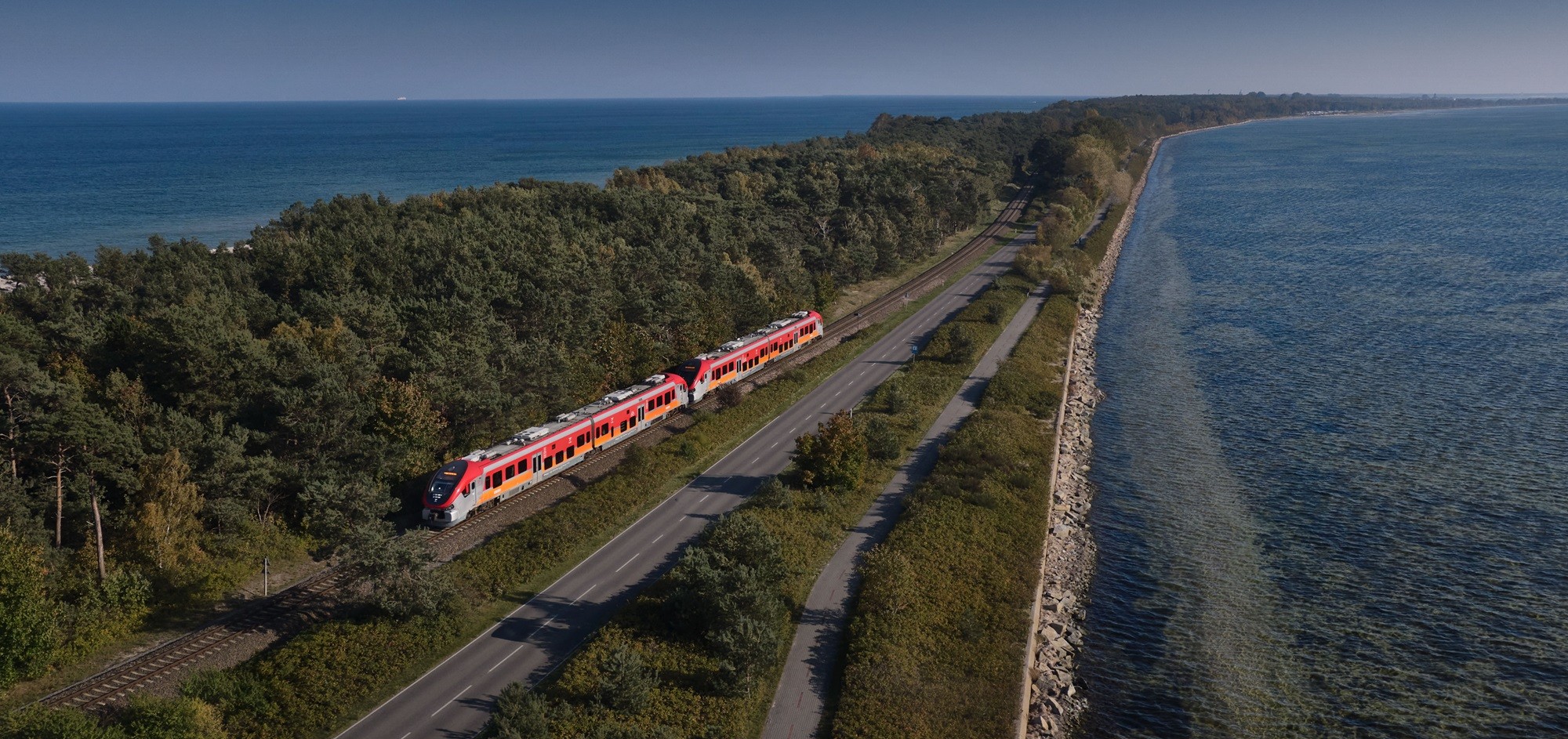 Z pociągu POLREGIO prosto na plażę