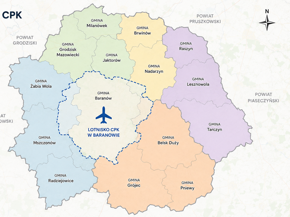 Jak budować transport wokół lotniska i KDP?