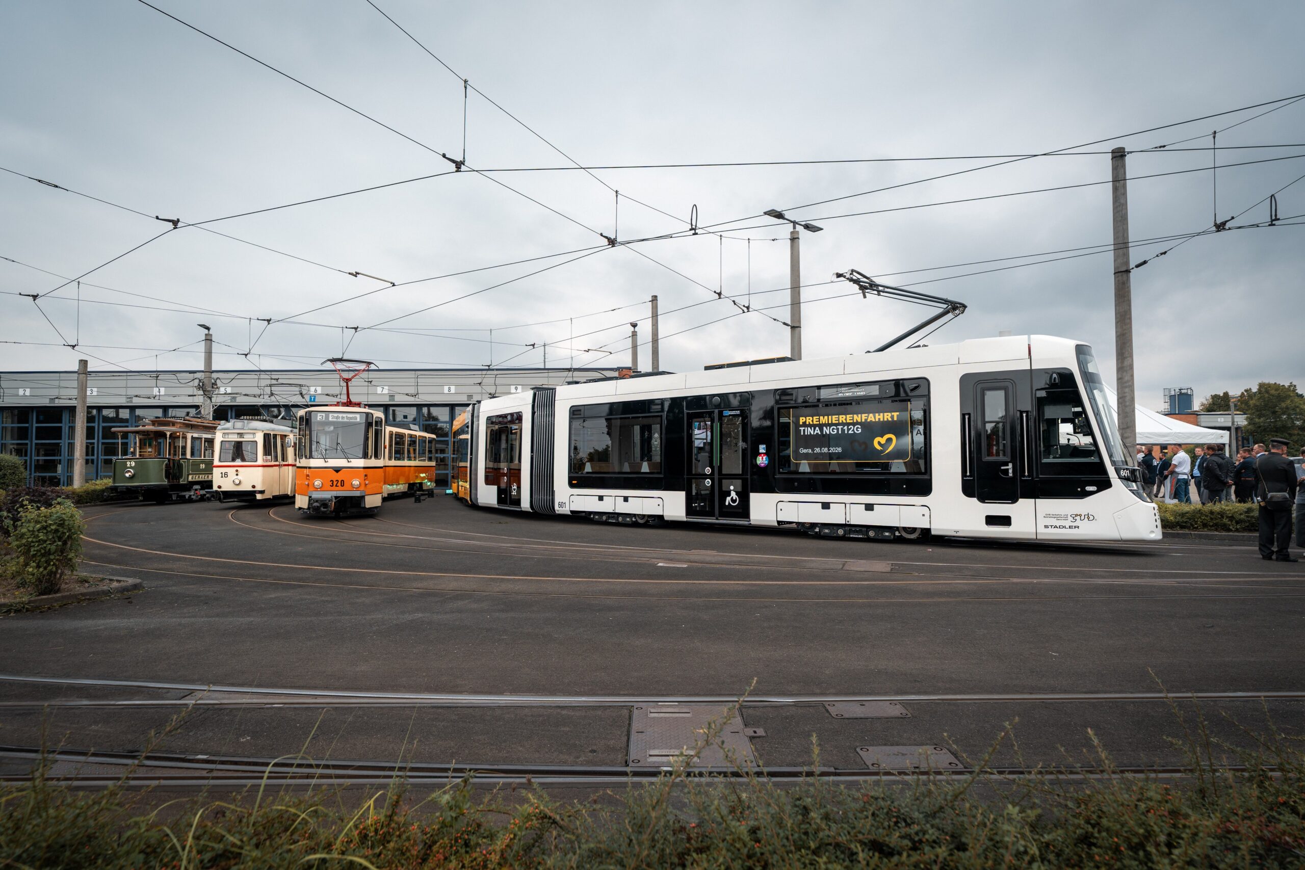W Gerze kursują tramwaje TINA