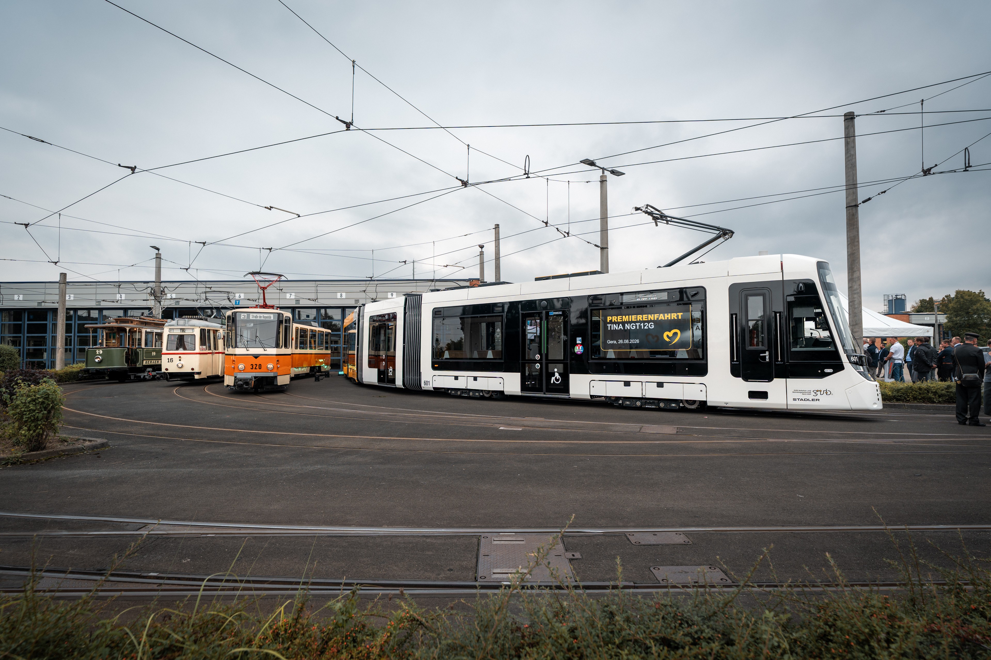 W Gerze kursują tramwaje TINA