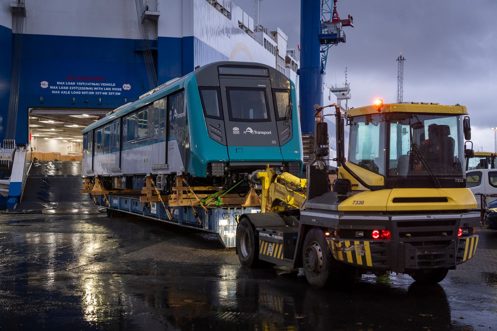 Autonomiczny pociąg Siemensa w Sydney