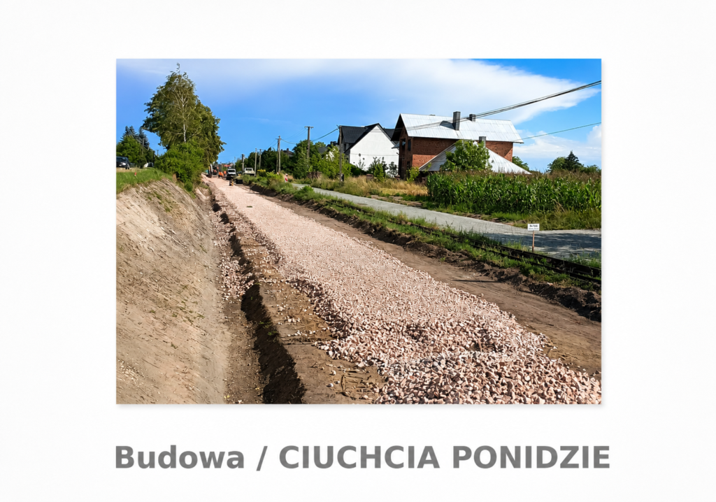 Ciuchcia Ponidzie z nową infrastrukturą