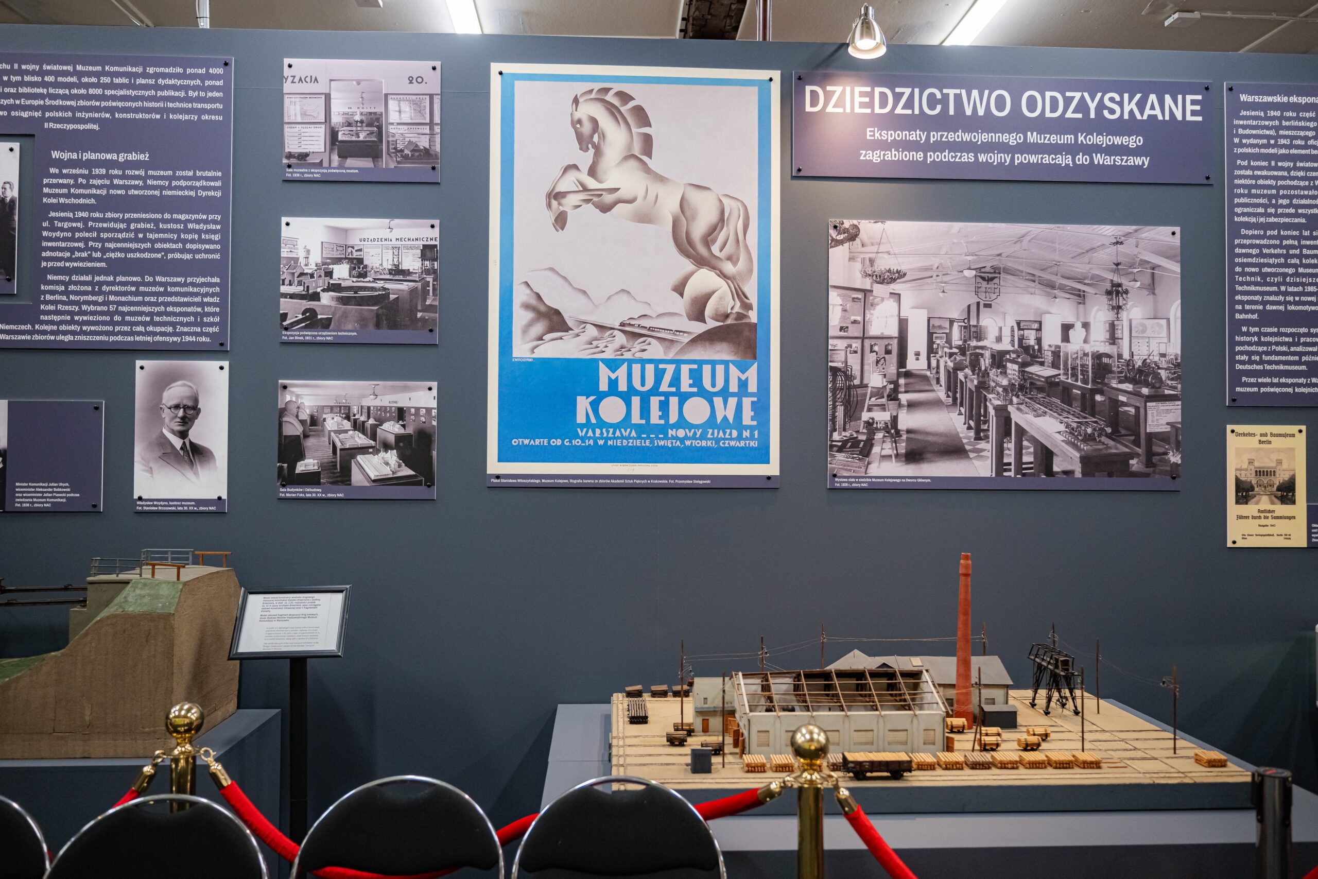 Eksponaty kolejowe odzyskane po 80 latach